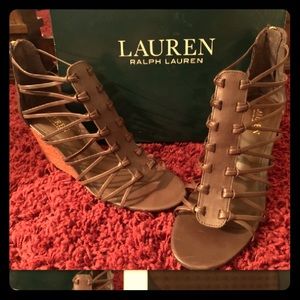 Ralph Lauren Wedges! Very good condition!